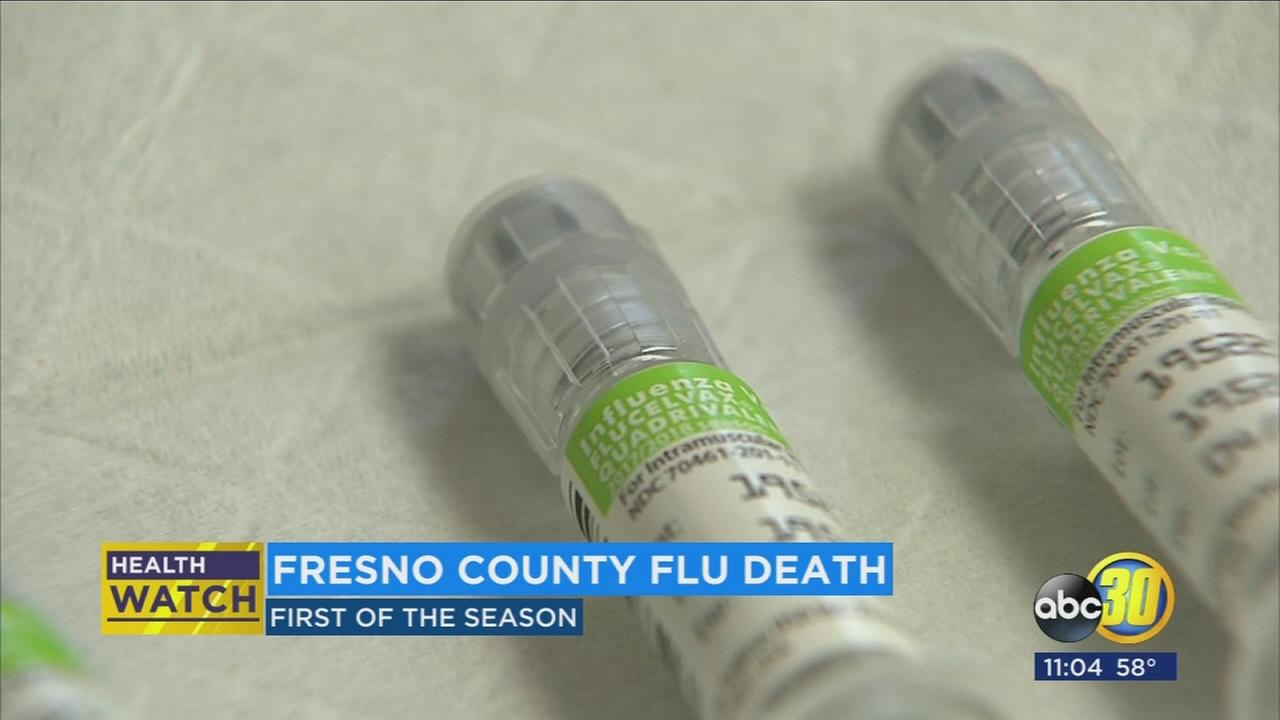 Fresno County resident dies from the flu, health department says