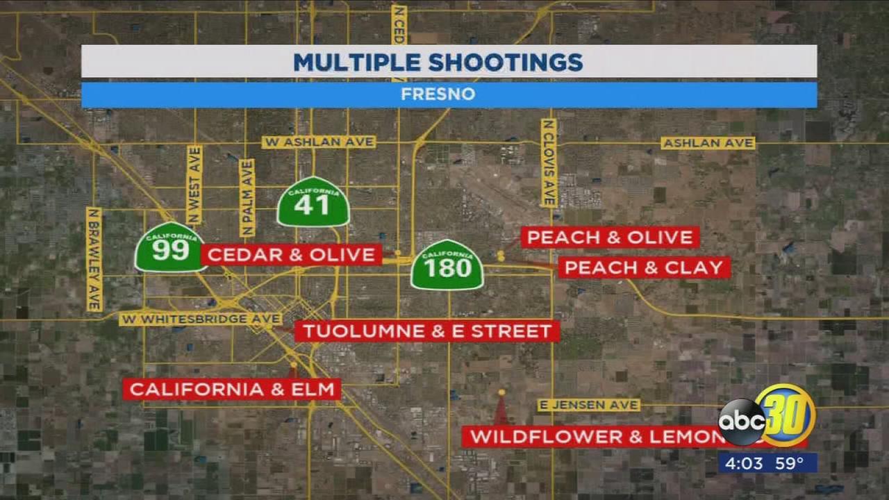 Police Chief addresses string of shootings in Fresno