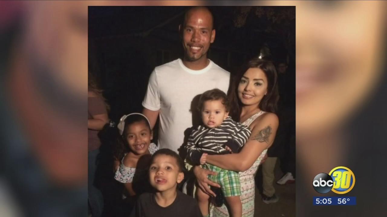Fresno man pushes pregnant wife out of the way to save her as a truck careens toward them