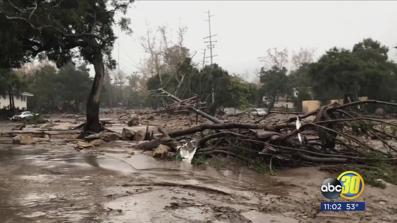 Deadly California mudslides swallow lives, homes, cars