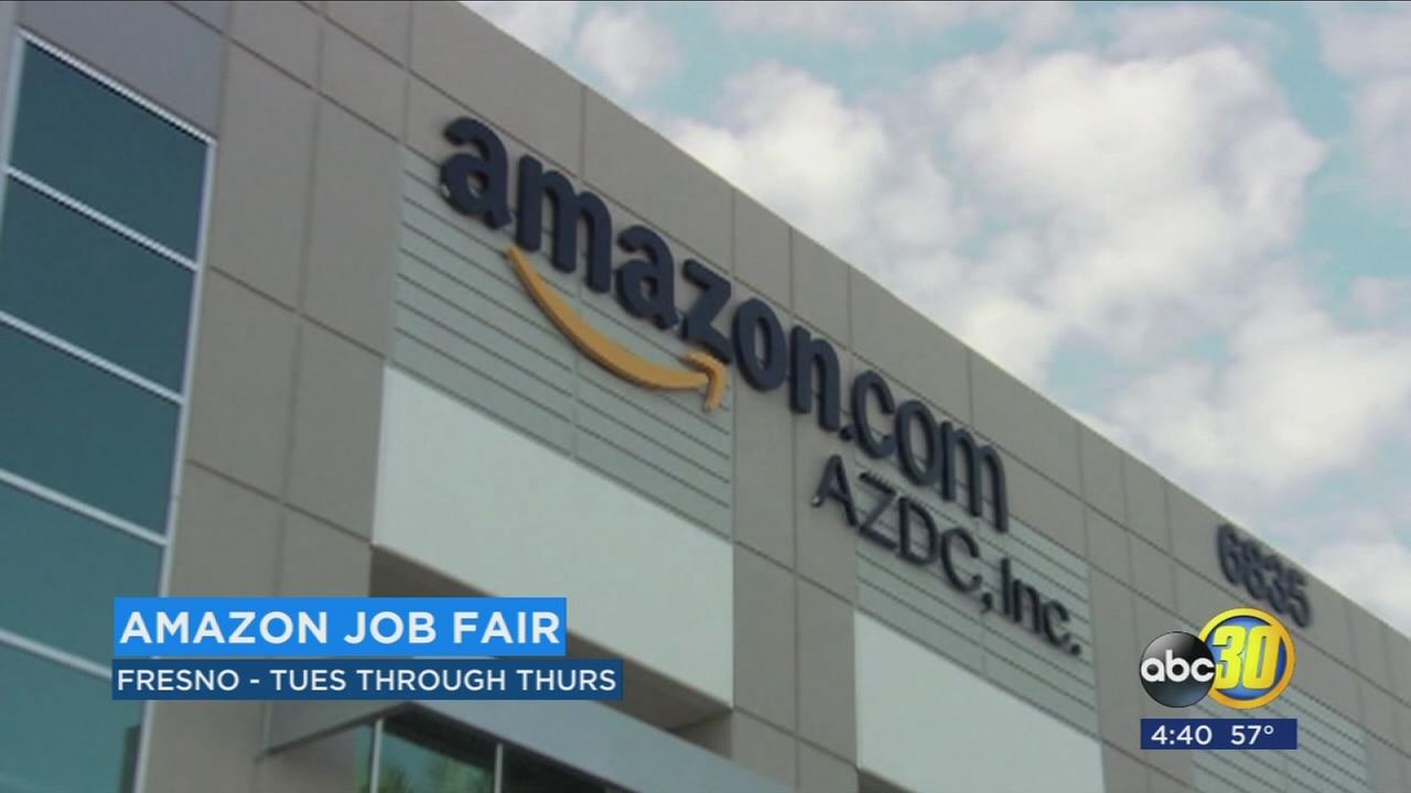 Amazon hiring ahead of fulfillment center opening