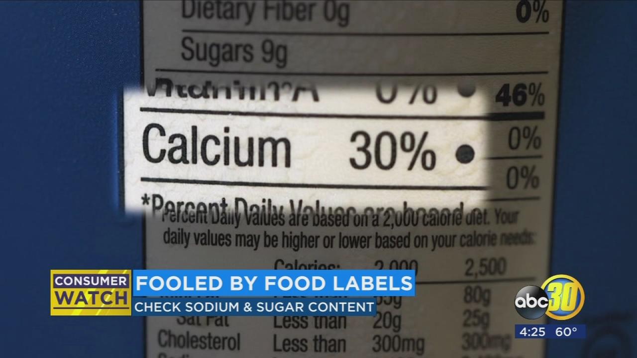 Avoid being fooled by food labels