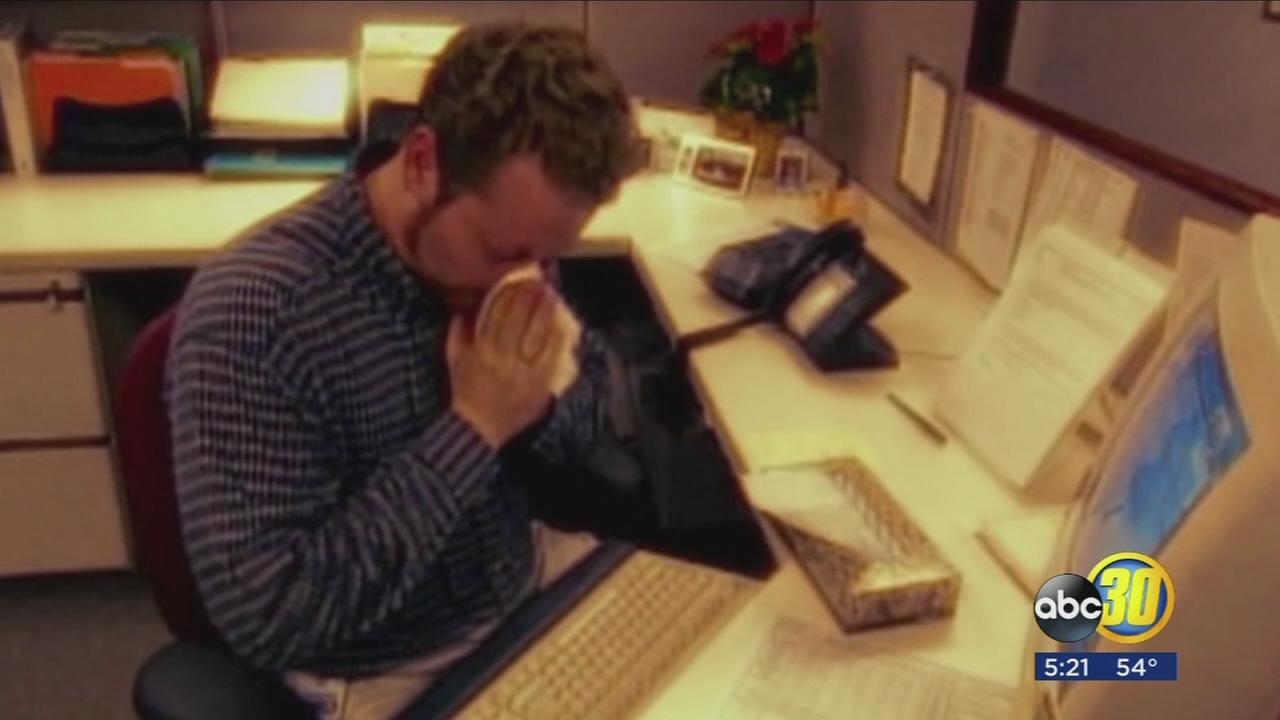 Man hospitalized after holding back sneeze
