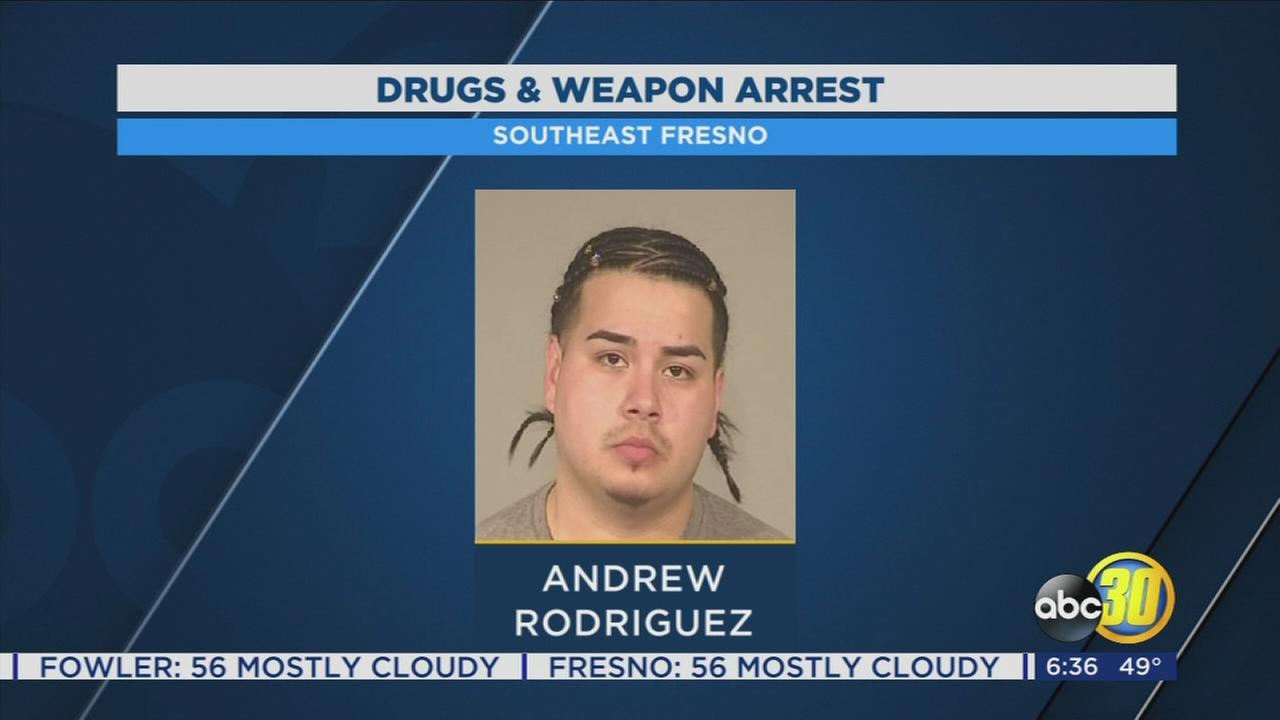 Sanger man arrested after police find large amount of drugs in his car