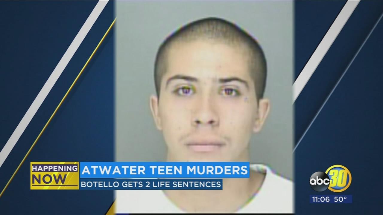 Judge sentences man to 2 life sentences for murder of Atwater teens
