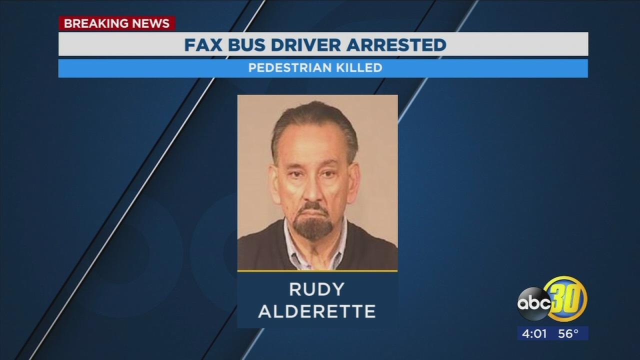 Fresno City bus driver hits and kills pedestrian, police chief says