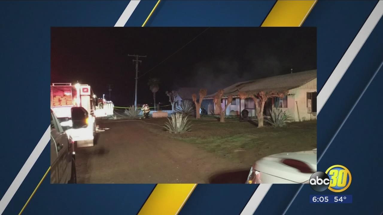 2-alarm house fire destroys at least 1 home in South Valley