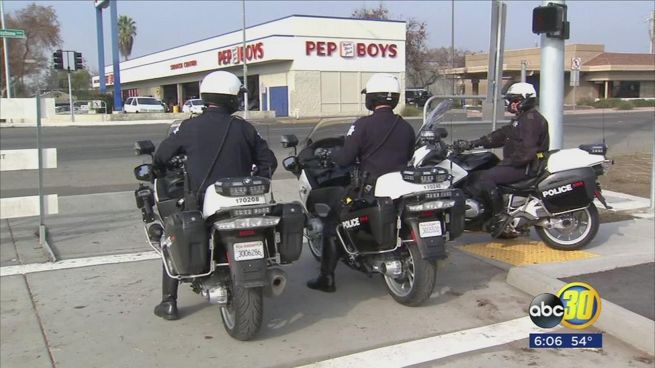 Fresno PD step up enforcement operations to make roads safer for commuters