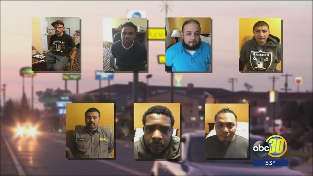 9 pimps and johns arrested in Merced as part of statewide crackdown on sex trafficking