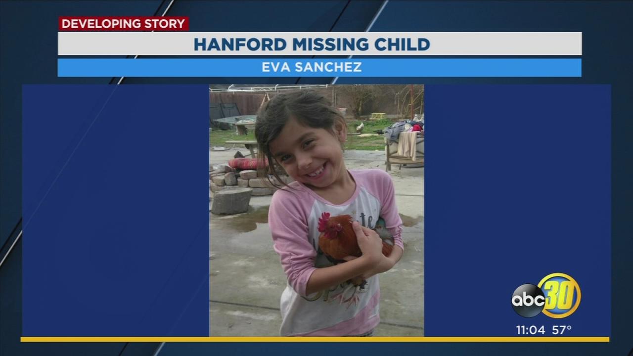 8-year-old Hanford girl reported missing