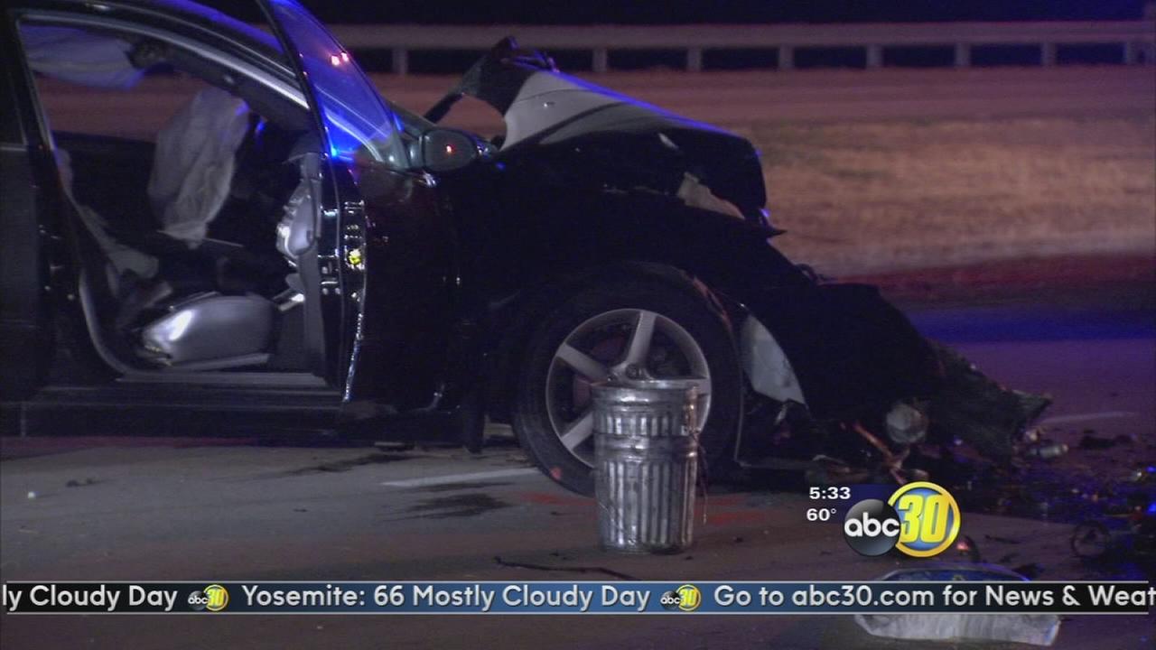 2 young men killed in separate Fresno freeway crashes