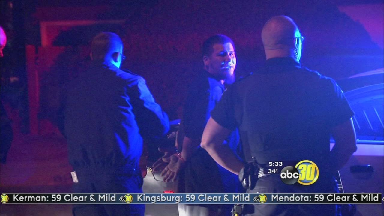 Fresno Pd Pursuit Suspect Arrested After Hitting Police Car