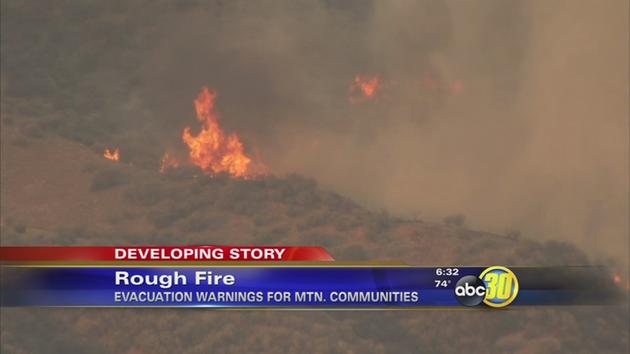 Rough Fire grows to 110,134 acres, nearby communities on edge