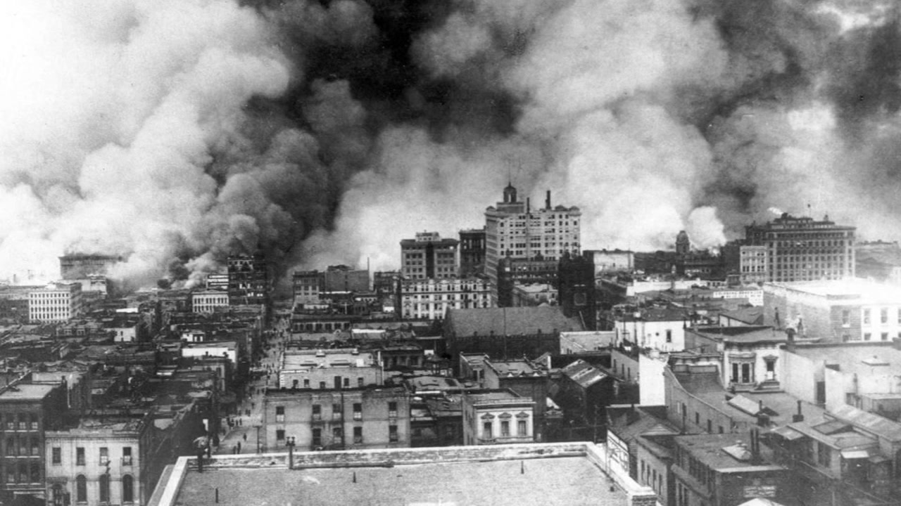 Image result for san francisco earthquake in 1906