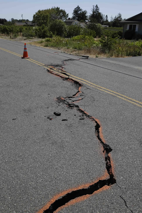 Earthquake california injuries