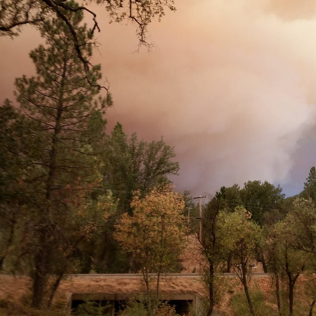 The Valley Fire in Lake County, Calif. burned thousands of acres on Sunday, September 13, 2015. <span class=meta>Photo by cct_6x_cummins/Instagram</span>