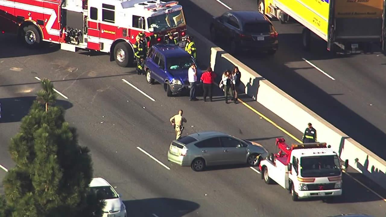 Sb Lanes Of Highway 101 In San Mateo Reopen Following Multi Car Crash 6011