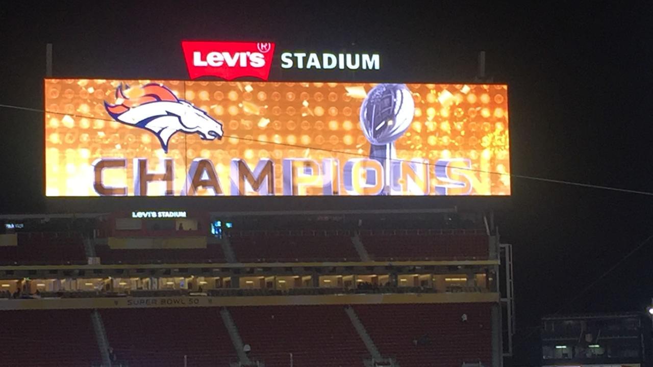 Photos Super Bowl 50 Postgame Celebration At Levis Stadium