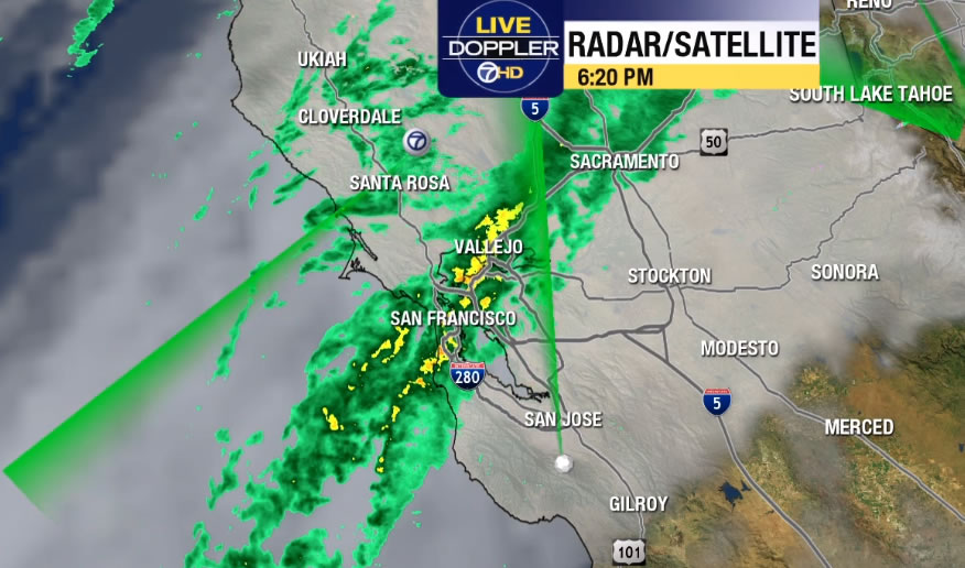 ABC7 News' Live Doppler 7 HD watches out for Bay Area residents