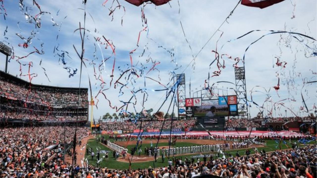 Image result for Sf giants Home opener