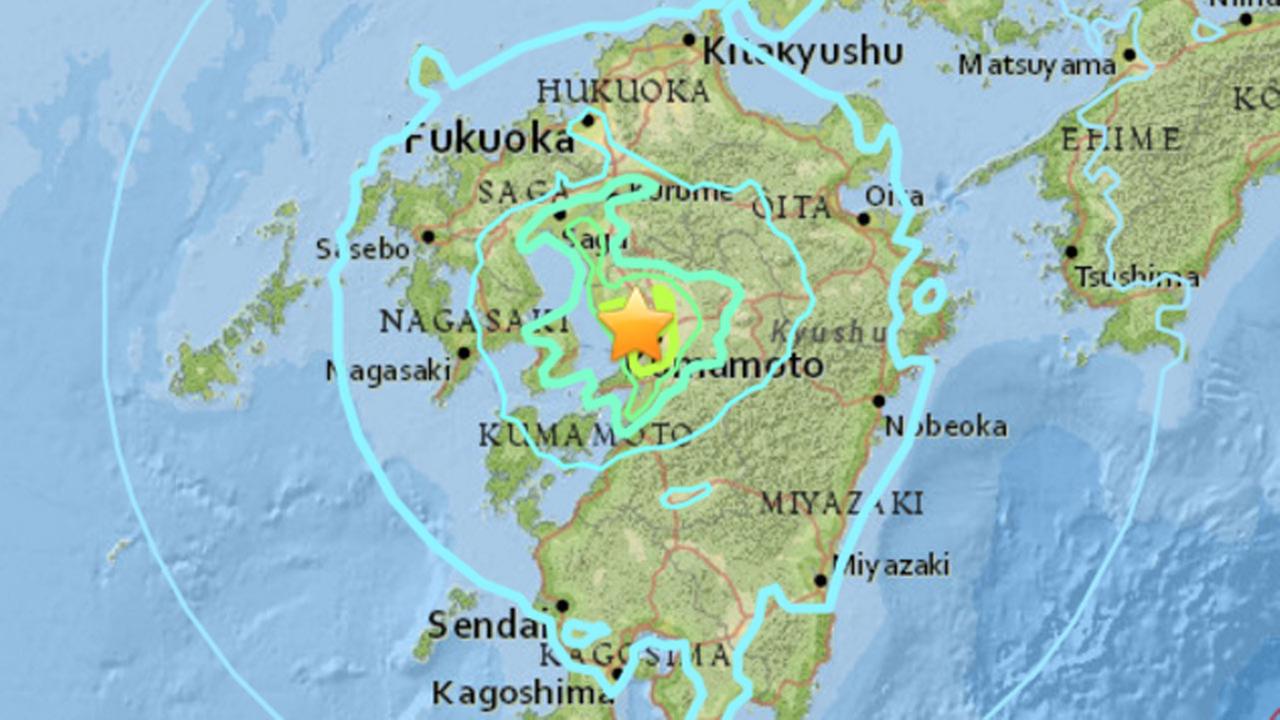 Strong earthquake kills 2, injures 45 in Japan