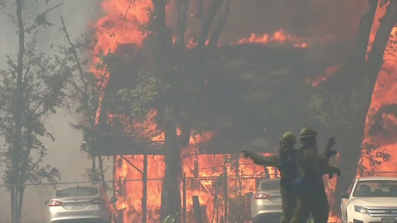 PHOTOS: Massive wildfire in Lake County