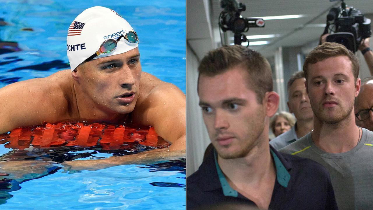 US Olympic swimmer Ryan Lochte accused of fabricating robbery claim in Rio