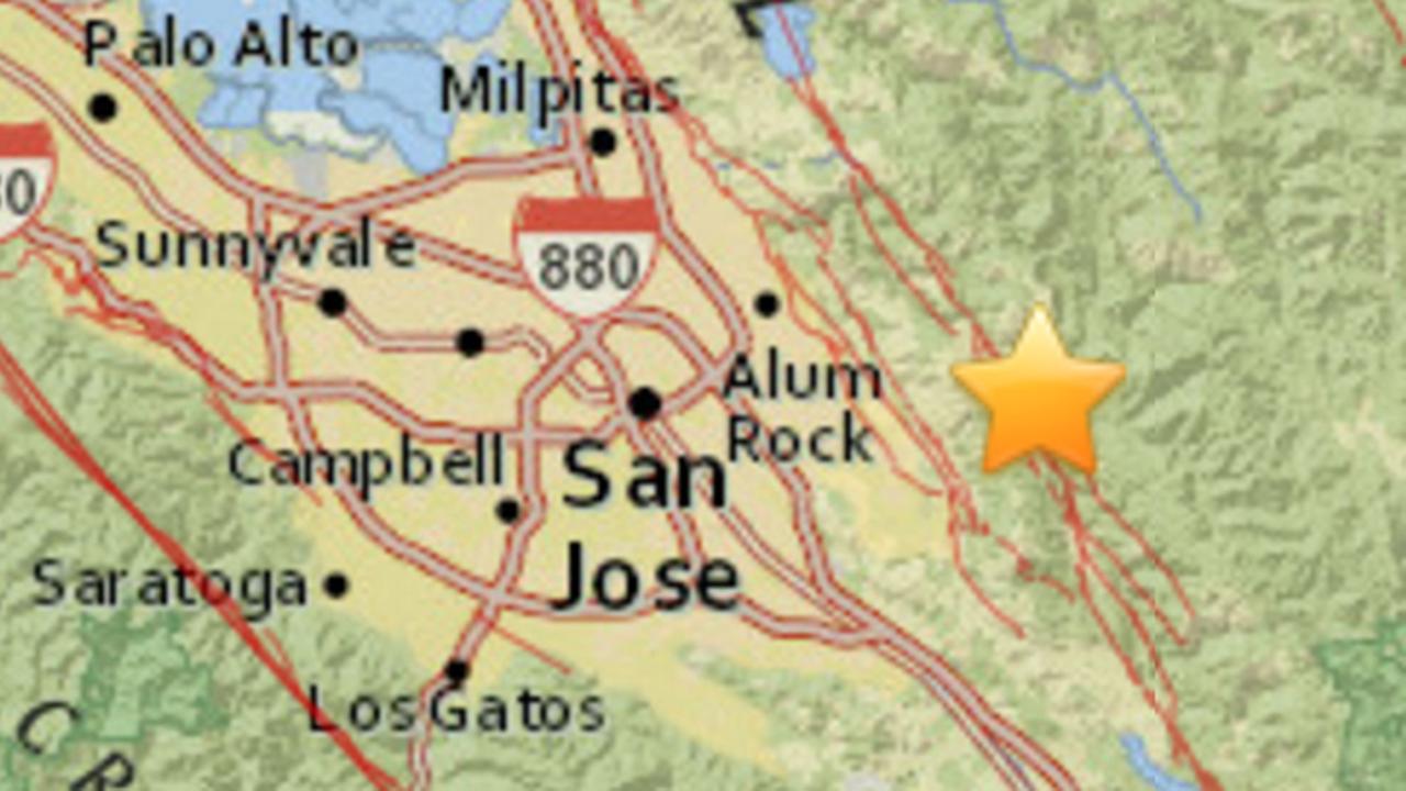 Five quakes shake San Jose, epicenters near Alum Rock park