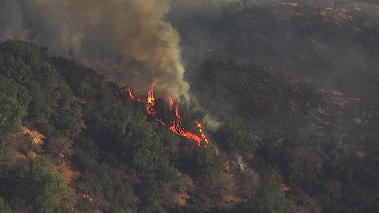 PHOTOS Dry Creek brush fire threatens homes, wineries in Napa