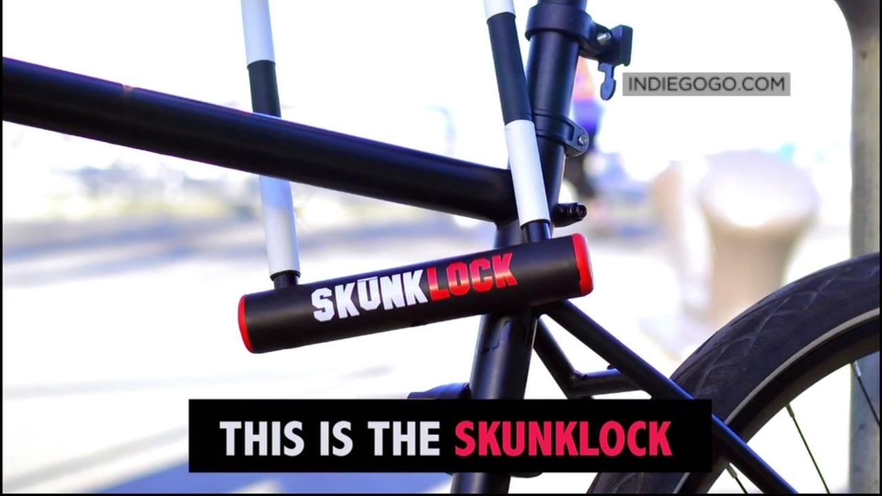 Bike lock made by San Francisco man promises to make thieves sick if cut