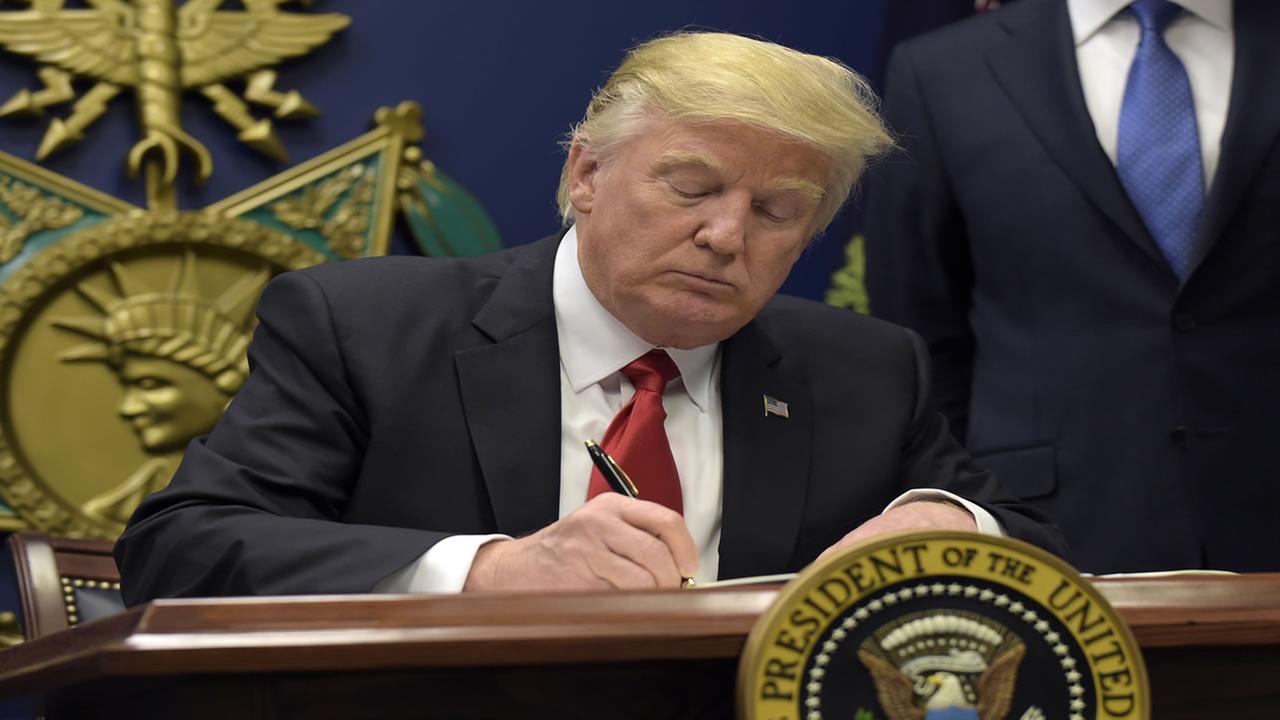 Trump Signs Executive Action For 'new Vetting Measures' To Keep ...