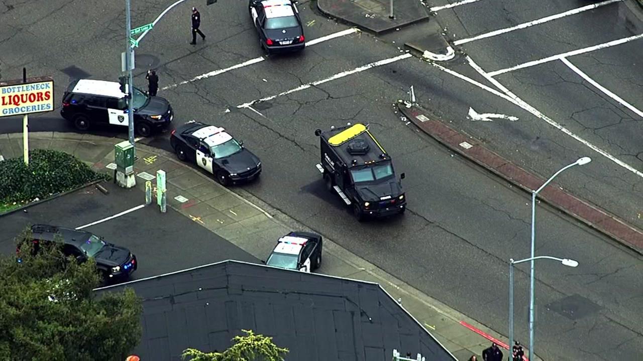 Shooting suspect disarmed and detained in Oakland