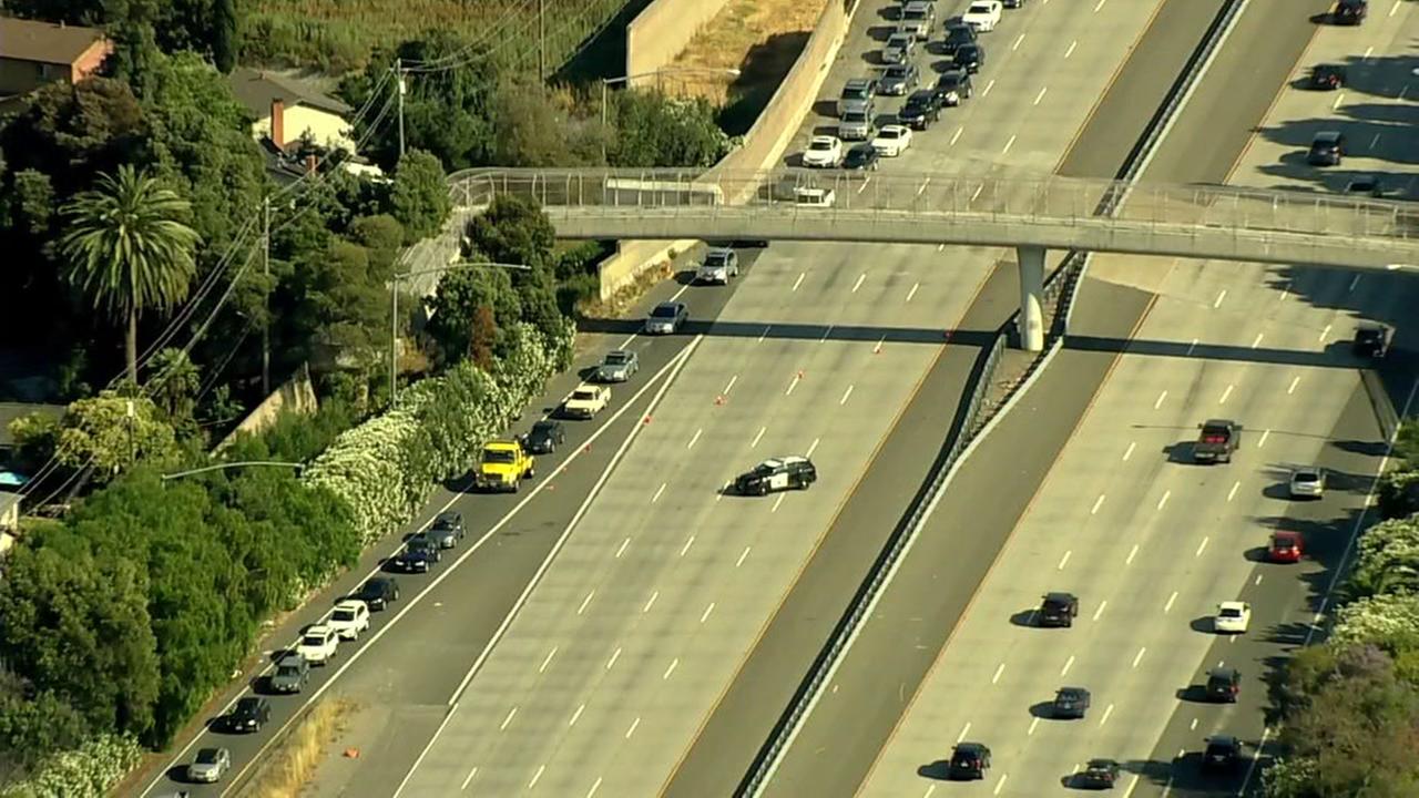 Northbound I-680 closed in Milpitas due to police activity - KGO-TV