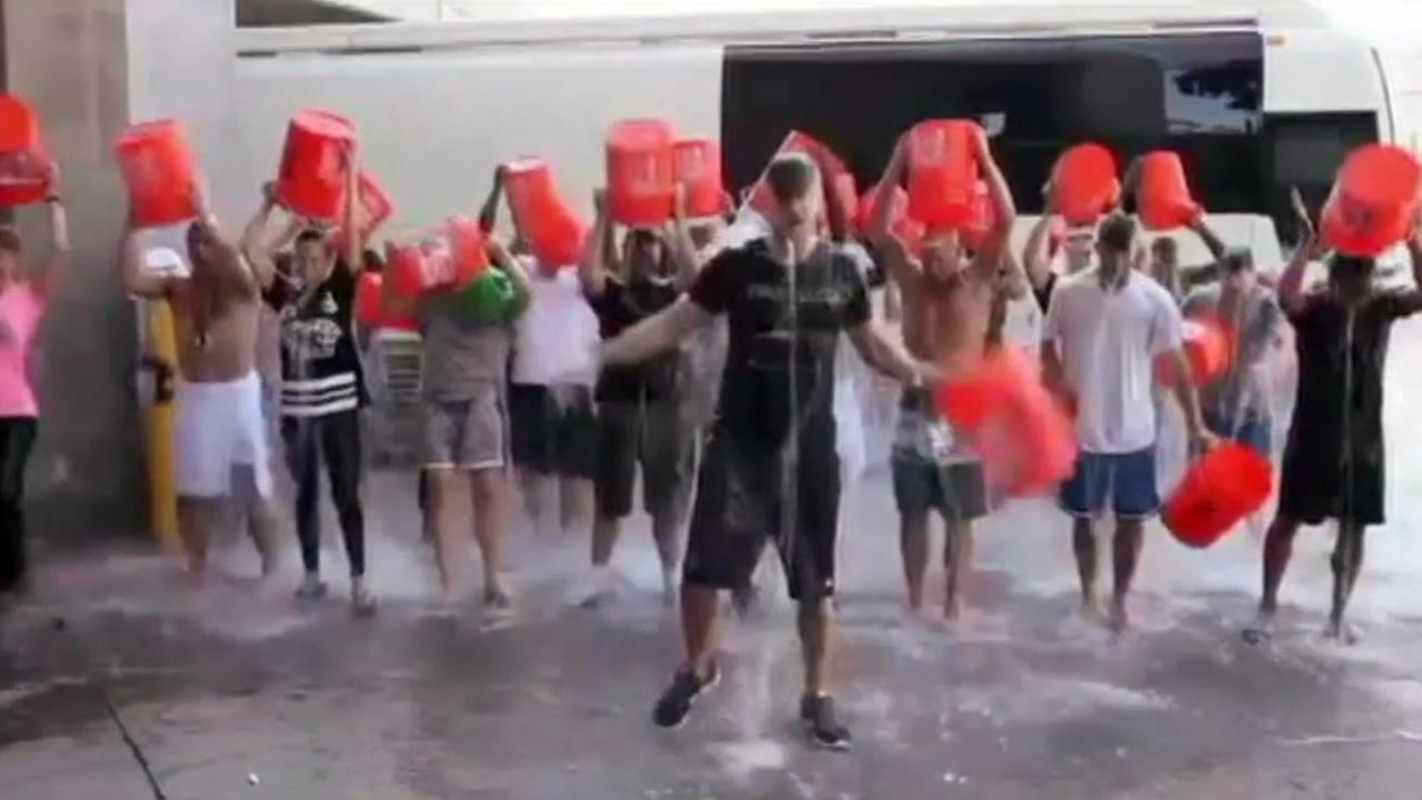 ABC7 News reporter Alan Wang takes on Ice Bucket Challenge, calls out