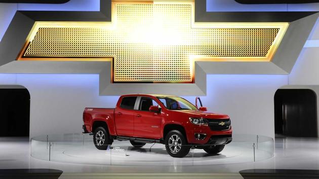 The new 2015 Chevrolet Colorado pickup truck