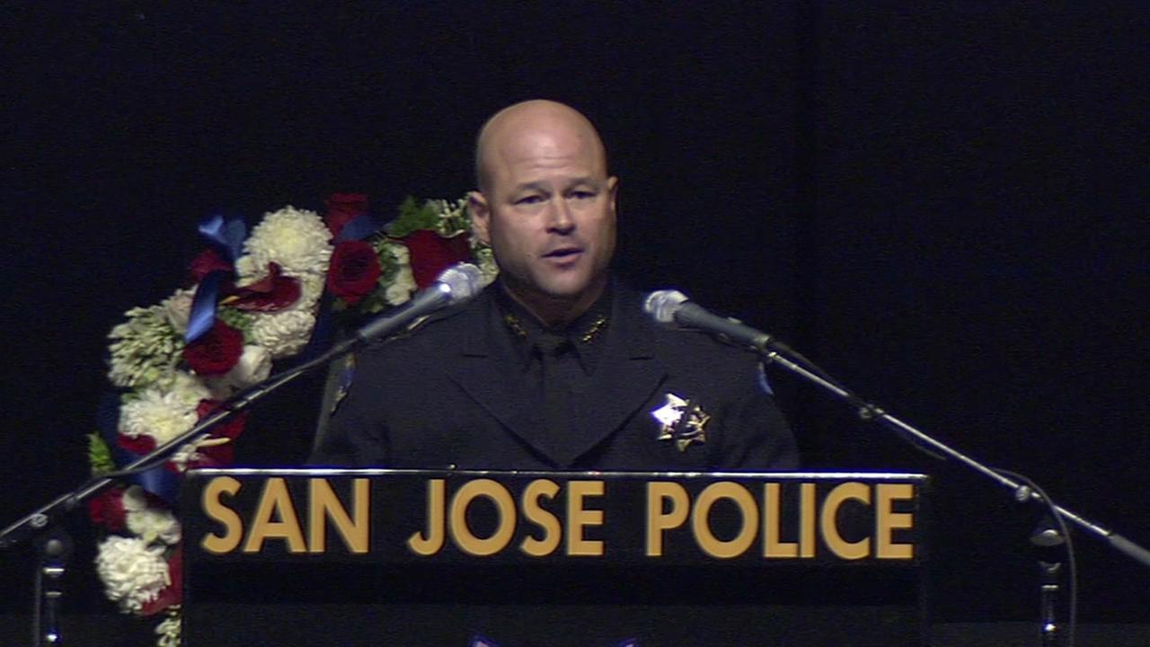 PHOTOS: Memorial Service For Fallen San Jose Police Officer Michael ...