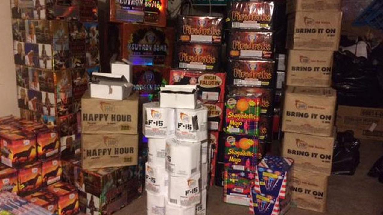 50,000 worth of illegal fireworks seized in Oakland police bust