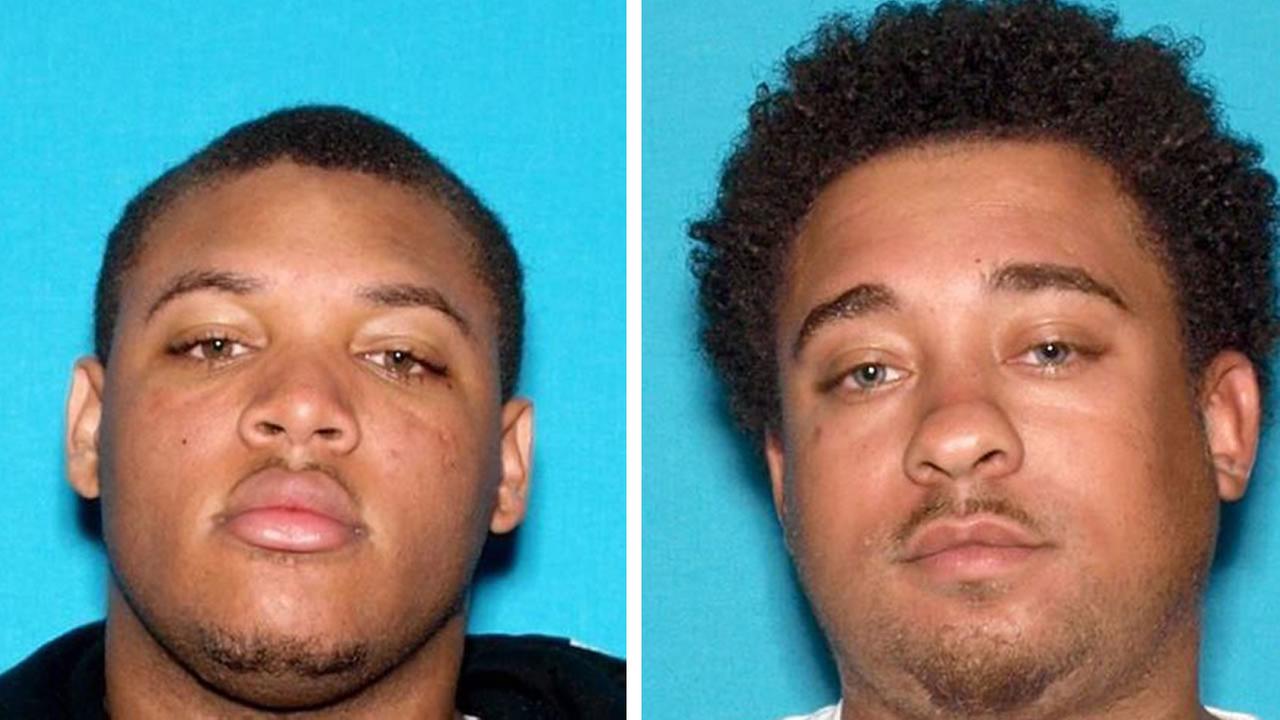 Vallejo police arrested Michael Jones, 24 (left) and <b>John Brumfield</b>, 24, - 879817_1280x720