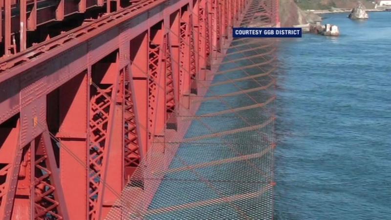 Officials approve steel net on Golden Gate Bridge to prevent suicides