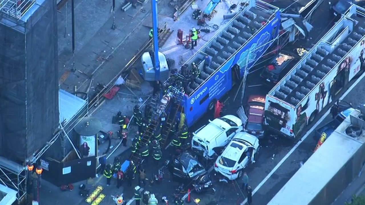 Tour bus involved in San Francisco crash could face hefty fines