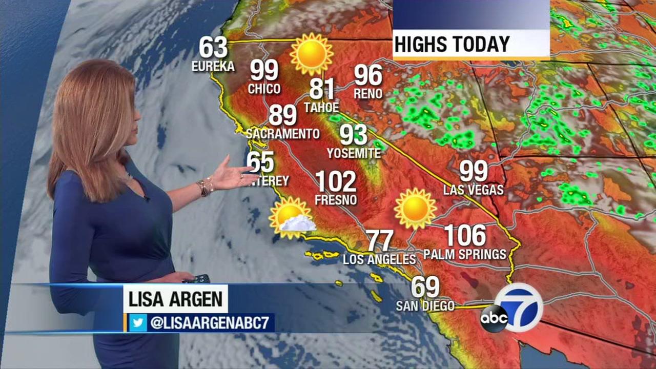 San Francisco Bay Area weather forecast