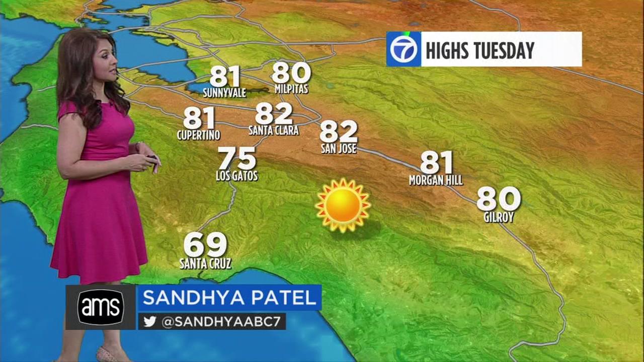Live Doppler 7 HD Bay Area Weather News
