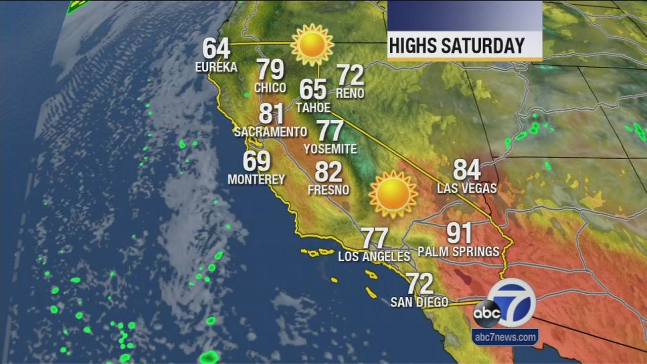 San Francisco Bay Area weather forecast