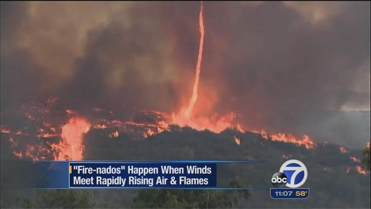 Southern California Wildfire Sparks Incredible Firenado 7676