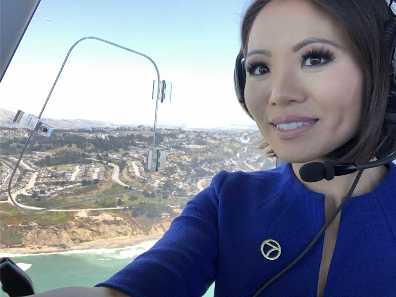 Ride With Abc7s Dion Lim In The Goodyear Blimp