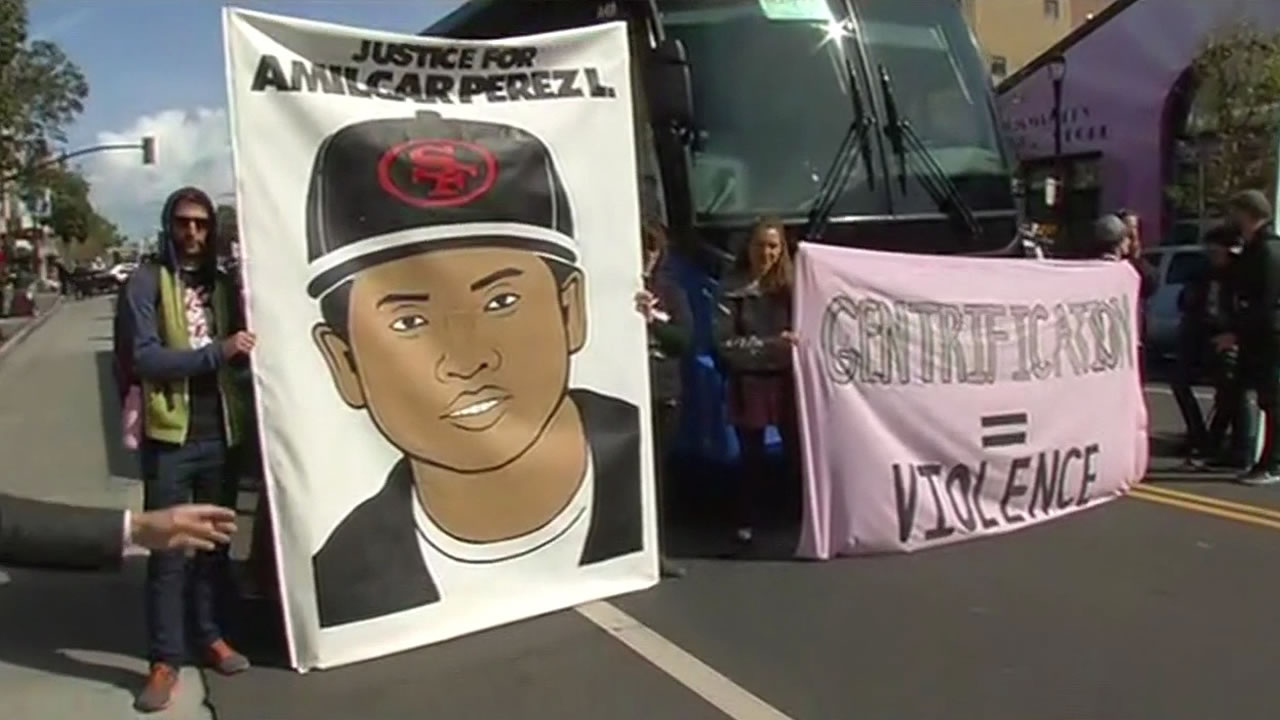 <div class='meta'><div class='origin-logo' data-origin='KGO'></div><span class='caption-text' data-credit='protesters'>The group Stop Police Impunity is also highlighting other recent killings of people of color by police across the nation on Monday, March 23, 2015. (KGO-TV)</span></div>