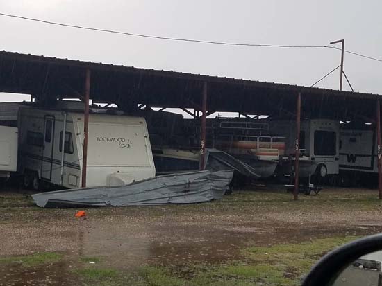 <div class='meta'><div class='origin-logo' data-origin='KTRK'></div><span class='caption-text' data-credit=''>Photos of storm damage across southeast Texas</span></div>