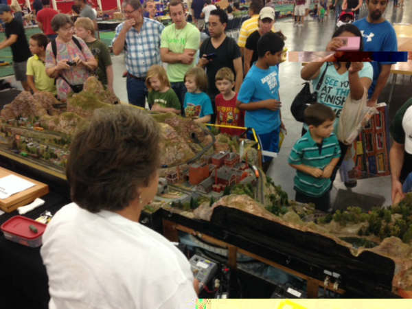 Trains invade the George R. Brown Convention Center this weekend. Over 