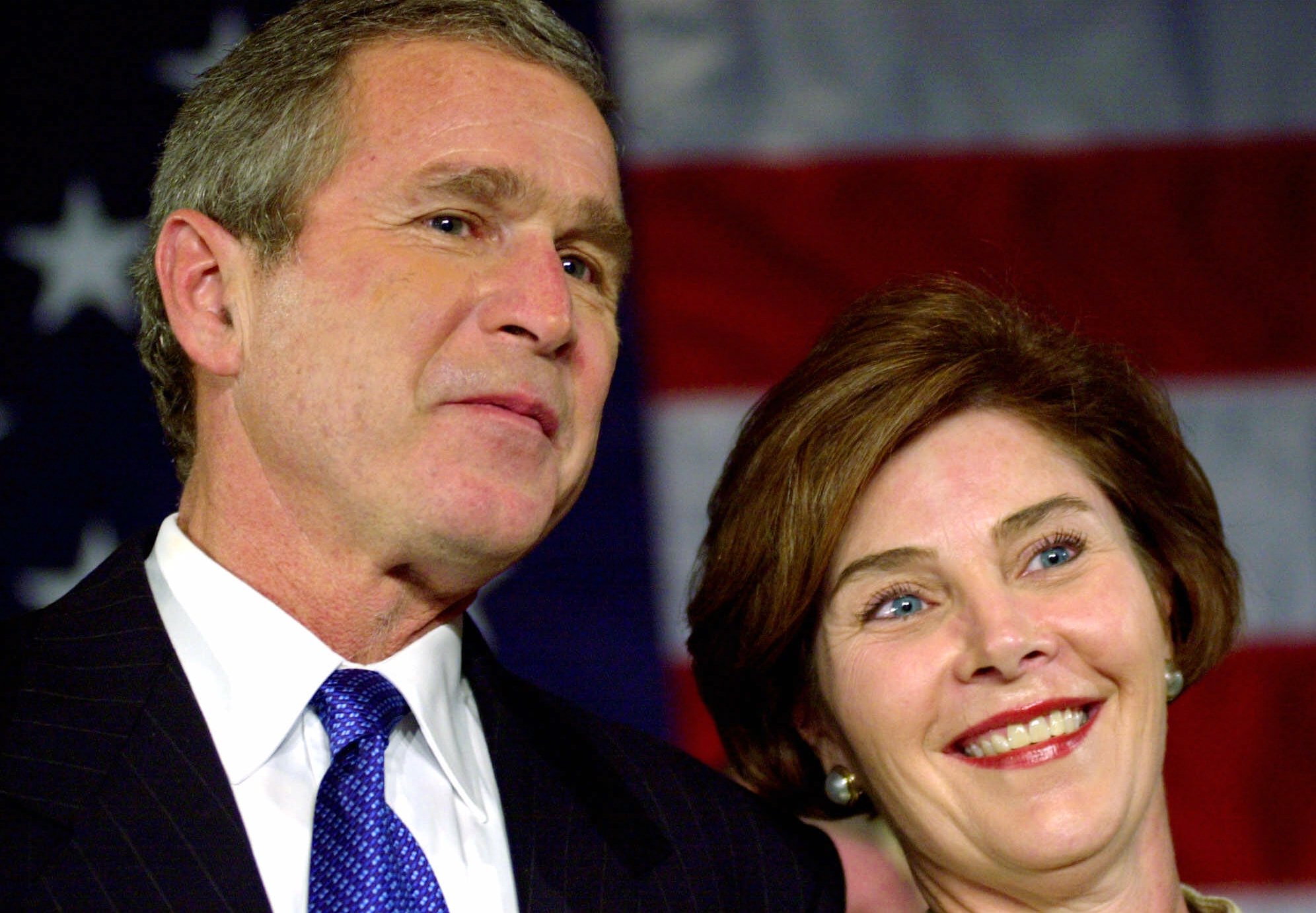 George W Bush And Laura Bush Celebrate Th Wedding Anniversary