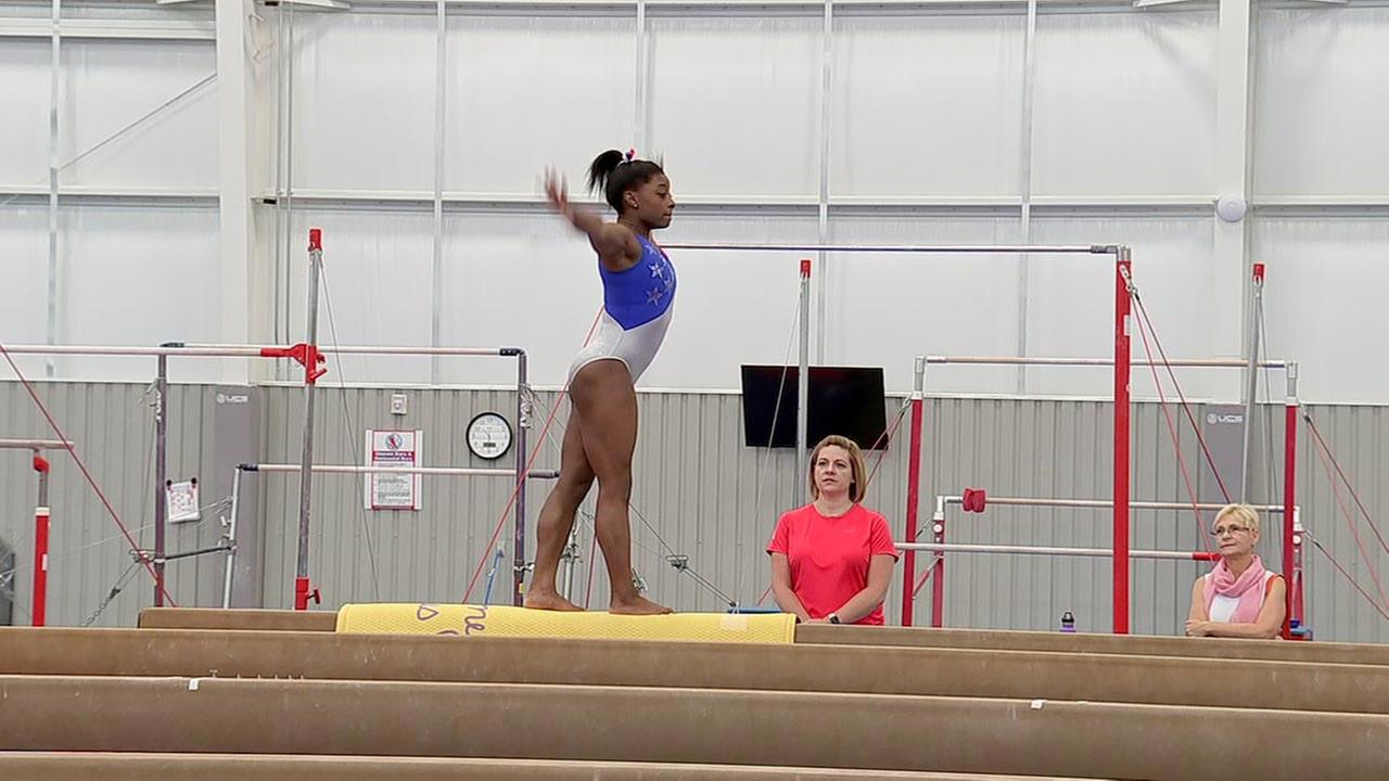 Hometown hero Simone Biles is favored to bring home Olympic gold